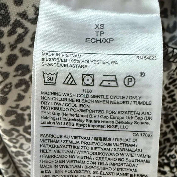 Banana Republic Black and White Midi Stretch Dress! XS! - Picture 7 of 11